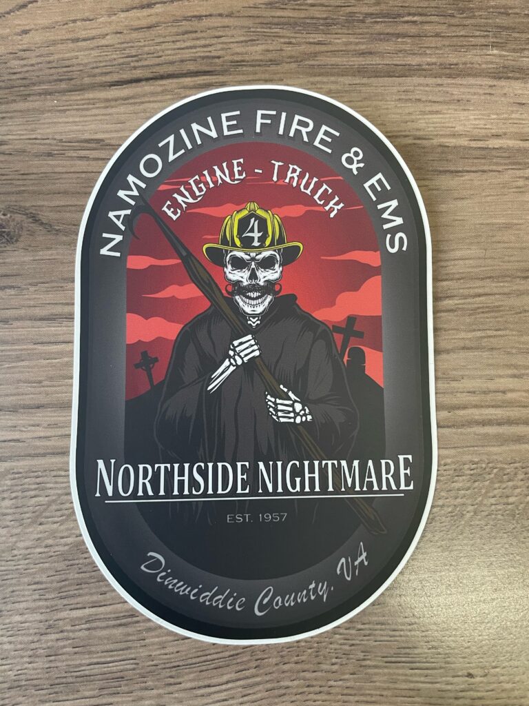 NVFD Pride Patch Sticker (Large)